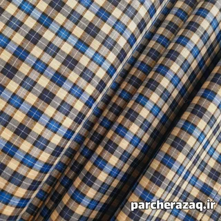 پارچه پیراهنی چهارخانه عرض 1.5 متر کد 12