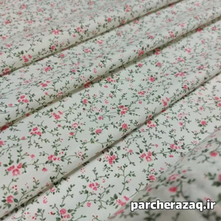 پارچه چادر نماز گل دار شکوفه گلبهی