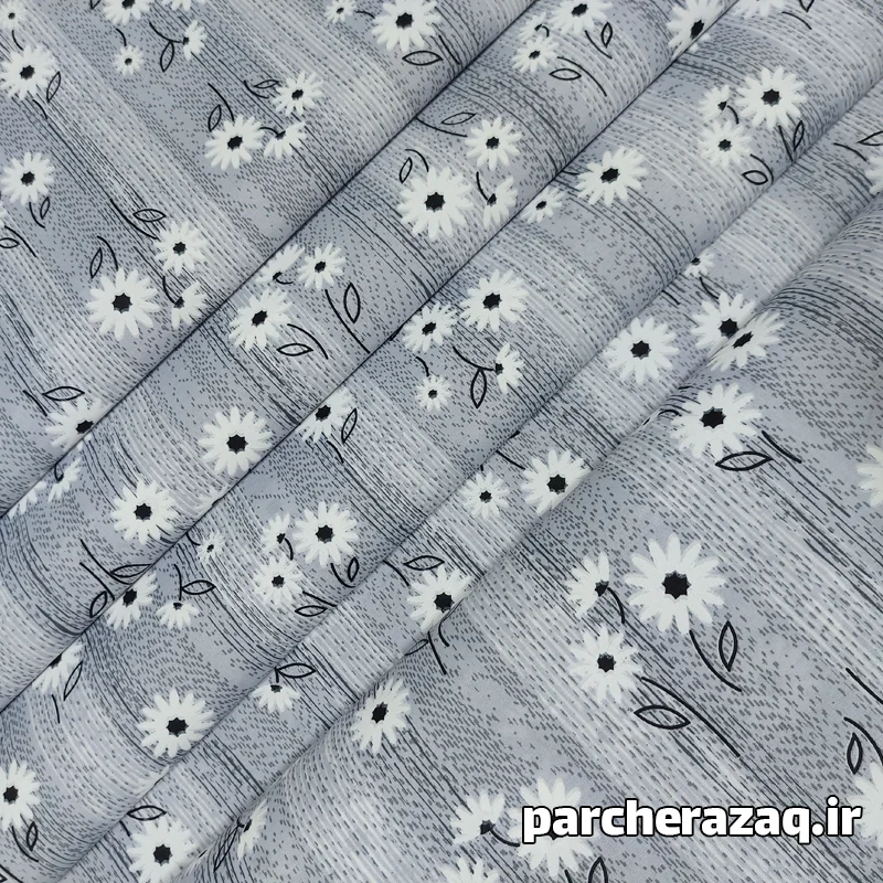 پارچه ملحفه ای طوبی کتایون طوسی روشن