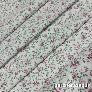 پارچه چادر نماز شکوفه صورتی دانیال