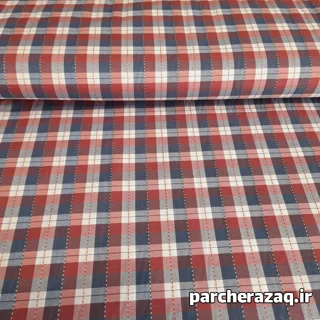 پارچه پیراهنی چهارخانه عرض 1.5 متر کد 10