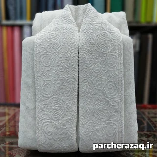 حوله تن پوش سفید ریزبافت تبریز