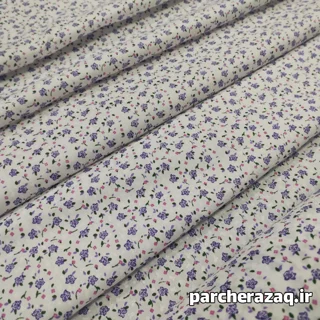 پارچه چادر نماز نگین گلرخ بنفش