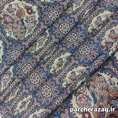 پارچه روفرشی جاجیم طرح مرغ آمین عرض2 متر