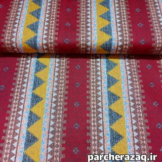 پارچه ملحفه گبه قرمز پدیده نو