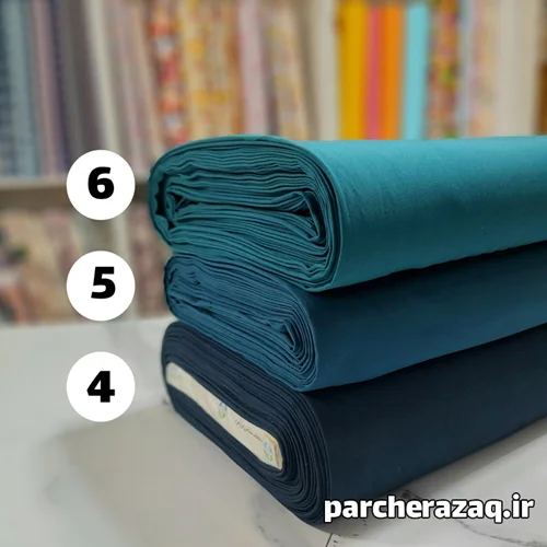 پارچه مانتویی و اسکراب حمرکش عرض 1.5 طیف سبز کله غازی