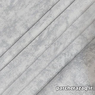 پارچه ملحفه ساده پتینه نقره ای وایت لند