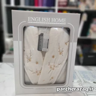 حوله تن پوش ترک English home سایز لارج کیفیت اعلا و درجه یک سفید