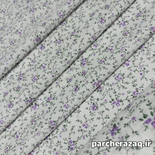 پارچه چادر نماز شکوفه بنفش دانیال