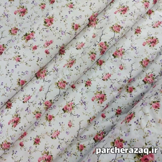 پارچه چادر نماز نگین سمن گلبهی