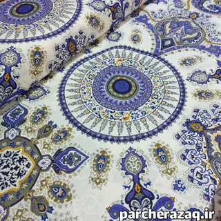 پارچه ملحفه ارزان پانته آ بنفش پدیده نو
