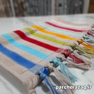 حوله دست و صورت کلاریس اصل تبریز (برند صادراتی آذرریس تبریز) طرح زارا