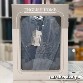 حوله تن پوش ترک English home سایز لارج کیفیت اعلا و درجه یک آبی