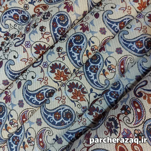 پارچه روفرشی جاجیم طرح بته جغه عرض2 متر