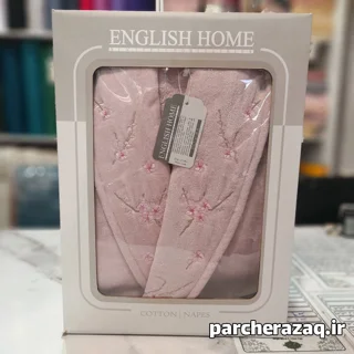 حوله تن پوش ترک English home سایز لارج کیفیت اعلا و درجه یک کالباسی روشن