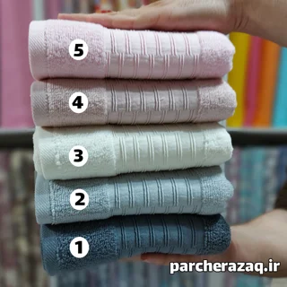 حوله دست و صورت ریزبافت تبریز طرح قالیچه