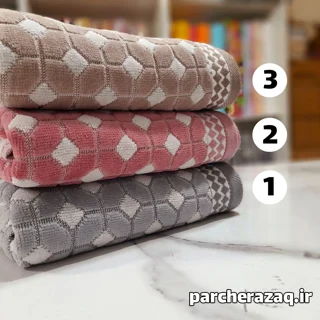 حوله دست و صورت کلاریس اصل تبریز (برند صادراتی آذرریس تبریز) طرح دکورا