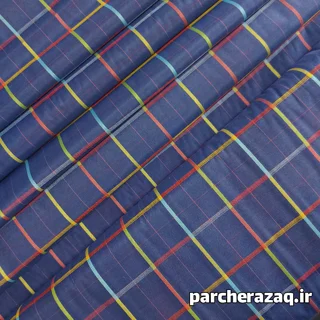 پارچه پیراهنی چهارخانه عرض 1.5 متر کد یک