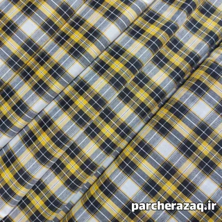 پارچه پیراهنی چهارخانه عرض 1.5 متر کد سه