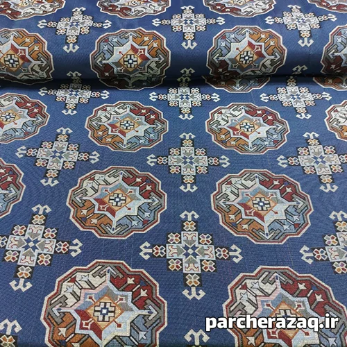 پارچه روفرشی جاجیم طرح باستان عرض2 متر