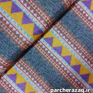پارچه ملحفه گبه طوسی پدیده نو
