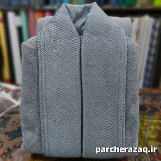 حوله تن پوش ریزبافت تبریز نقره ای