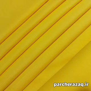 پارچه دستمال آشپزخانه ساده زرد اعلا (پنبه پنبه)