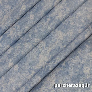 پارچه ملحفه ساده آبی طوبی