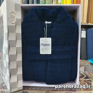 حوله تن پوش کنان تبریز ایکس لارج سرمه ای