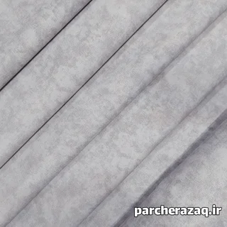 پارچه ملحفه ساده نقره ای پتینه ریسمان