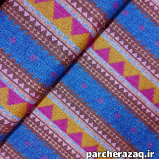 پارچه ملحفه ای عرض 2 متر پدیده نو سنتی گبه آبی