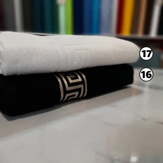 حوله استخری آذرریس اصل تبریز صادراتی طرح ورساچه مشکی و سفید