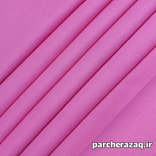 پارچه دستمال آشپزخانه ساده صورتی اعلا (پنبه پنبه)