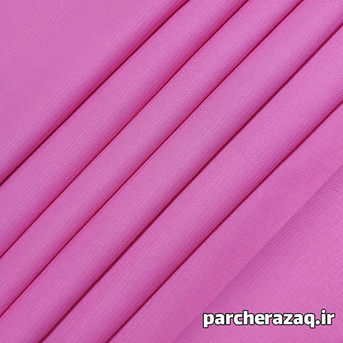 پارچه دستمال آشپزخانه ساده صورتی اعلا (پنبه پنبه)